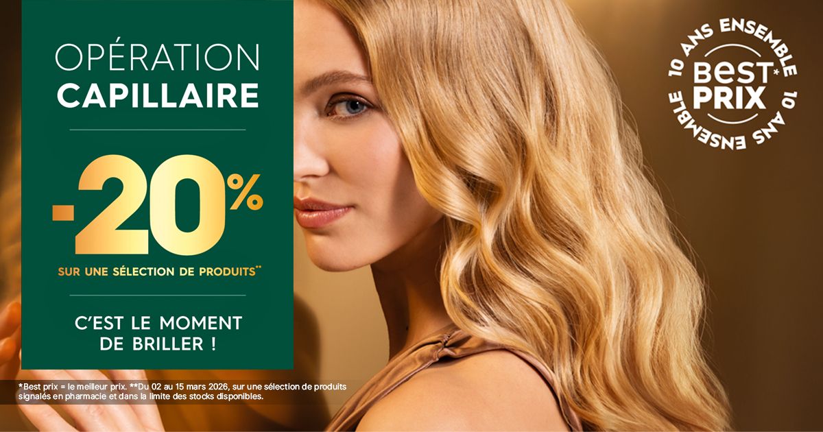 OPERATION CAPILLAIRE -20%