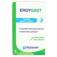 Ergygast système digestif apaisé 20 sticks