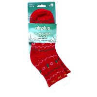 Chaussettes infusées à l'Aloe vera sapin Noël taille 35-41