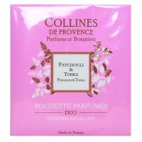 Pochette parfumée duo Patchouli et Tonka