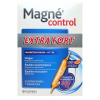 Magne Control magnésium marin Extra Fort 20 ampoules