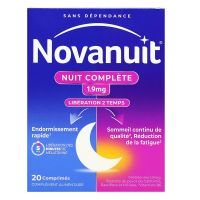 Nuite complète 1,9mg libération 2 temps 20 comprimés