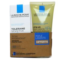 Toleriane Sensitive Riche soin 40ml + huile Lipikar offerte