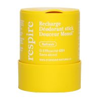 Refresh deodorant stick douceur monoi recharge bio 50g