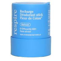 Déodorant stick fleur de coton recharge 50g