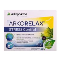 Arkorelax stress control 30 comprimés