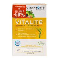 Vitalité 21 fruits et légumes 2x30 comprimés