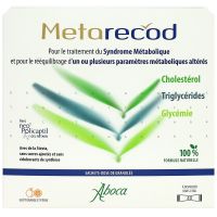 Metarecod traitement syndrome métabolique 40 sachets