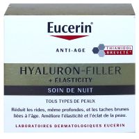 Hyaluron Filler et Elasticity soin nuit anti-âge toute peau 50ml