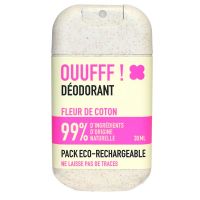 Ouufff déodorant economade fleurs de coton 30ml