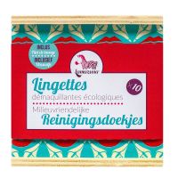 10 lingettes démaquillantes écologiques