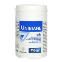 Unibiane iode production normale hormones 120 comprimés