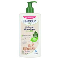 Liniderm liniment oléo-calcaire bio flacon pompe 480ml