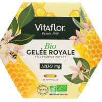 Gelée Royale 1800mg bio 20 ampoules