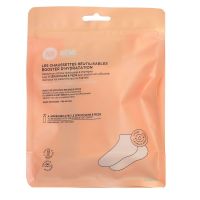 Les chaussettes réutilisables Booster d'hydratation masques silicone