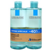 Effaclar eau micellaire Ultra 2x400ml