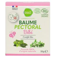 Baume pectoral bébé bio 50g