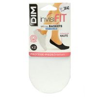 InvisiFit protège-pieds femme blanc spécial baskets T39/42