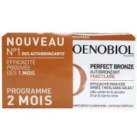 Perfect Bronze autobronzant 2 mois peau claire 2x30 capsules