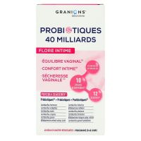 Probiotiques flore intime 40 gélules