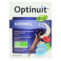 Optinuit sommeil sans accoutumance bio 20 ampoules