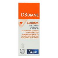 D3 biane gouttes 20ml