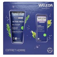 Coffret Homme gel douche 200ml + crème hydratante 200ml