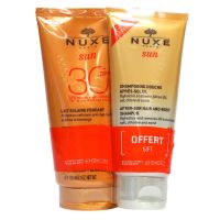 Sun lait solaire fondant SPF30 150ml + shampoing après-soleil offert