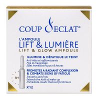 12 ampoules Lift & Lumière