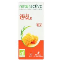 Gelée royale bio 30 jours 60 gélules