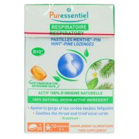 20 pastilles gorge respiratoire menthe-pin