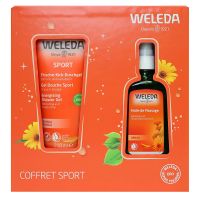 Coffret Sport gel douche arnica 200ml + huile massage 100ml