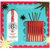 Coffret Gingembre rouge eau parfumée Bienfaisante 100ml + diffuseur offert