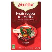Infusion ayurvedique Fruits rouges vanille bio 17 sachets
