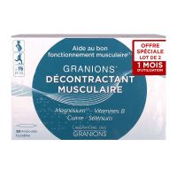 Décontractant musculaire 2x30 ampoules