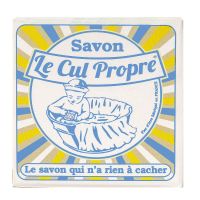 Savon Le Cul Propre Enrichi au Beurre de Karité bio & à l'Huile de Germe de Blé