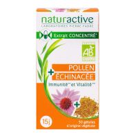 Extrait concentré Pollen échinacée bio 30 gélules