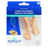 2 doigtiers à l'épithélium 26 cors pulpaires ongles incarnés taille S