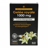 20 ampoules gelée royale Cu Mn