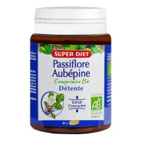 Passiflore aubépine bio 80 comprimés