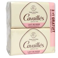 Savon surgras lait de rose 4x250g