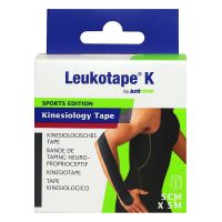 Leukotape K Actimove bande adhesive élastique 5mx5cm Noir