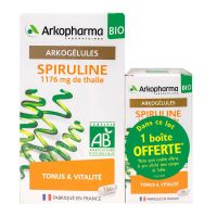 Arkogélules spiruline bio tonus vitalité 150 gélules