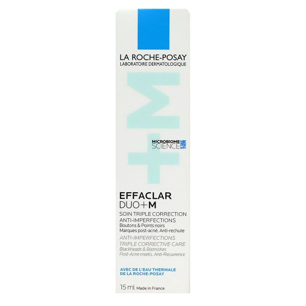 Effaclar duo+M soin triple correction anti-imperfections 15ml