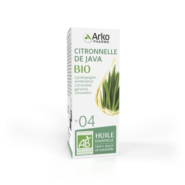 Huile essentielle n°04 citronnelle de Java 10ml