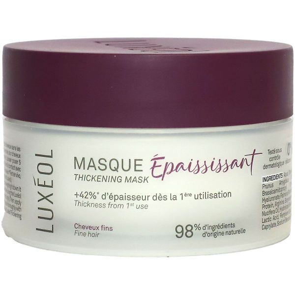 Masque epaississant cheveux fins 200ml