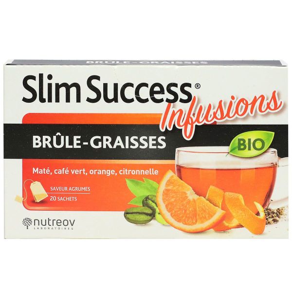 Slim Sucess infusion brûle-graisses 20 sachets