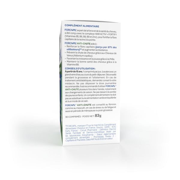 Forcapil anti-chute 3x30 comprimés