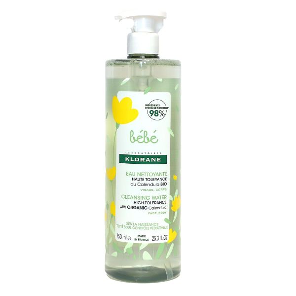 Bébé eau nettoyante sans rinçage 750ml