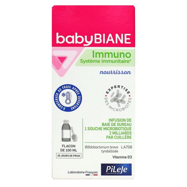 BabyBiane Immuno système immunitaire 100ml